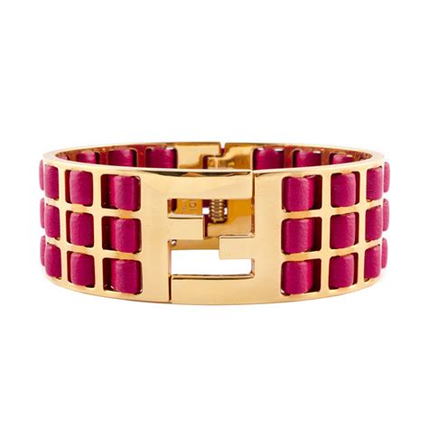 fendi bracely|fendista diamond bracelet.